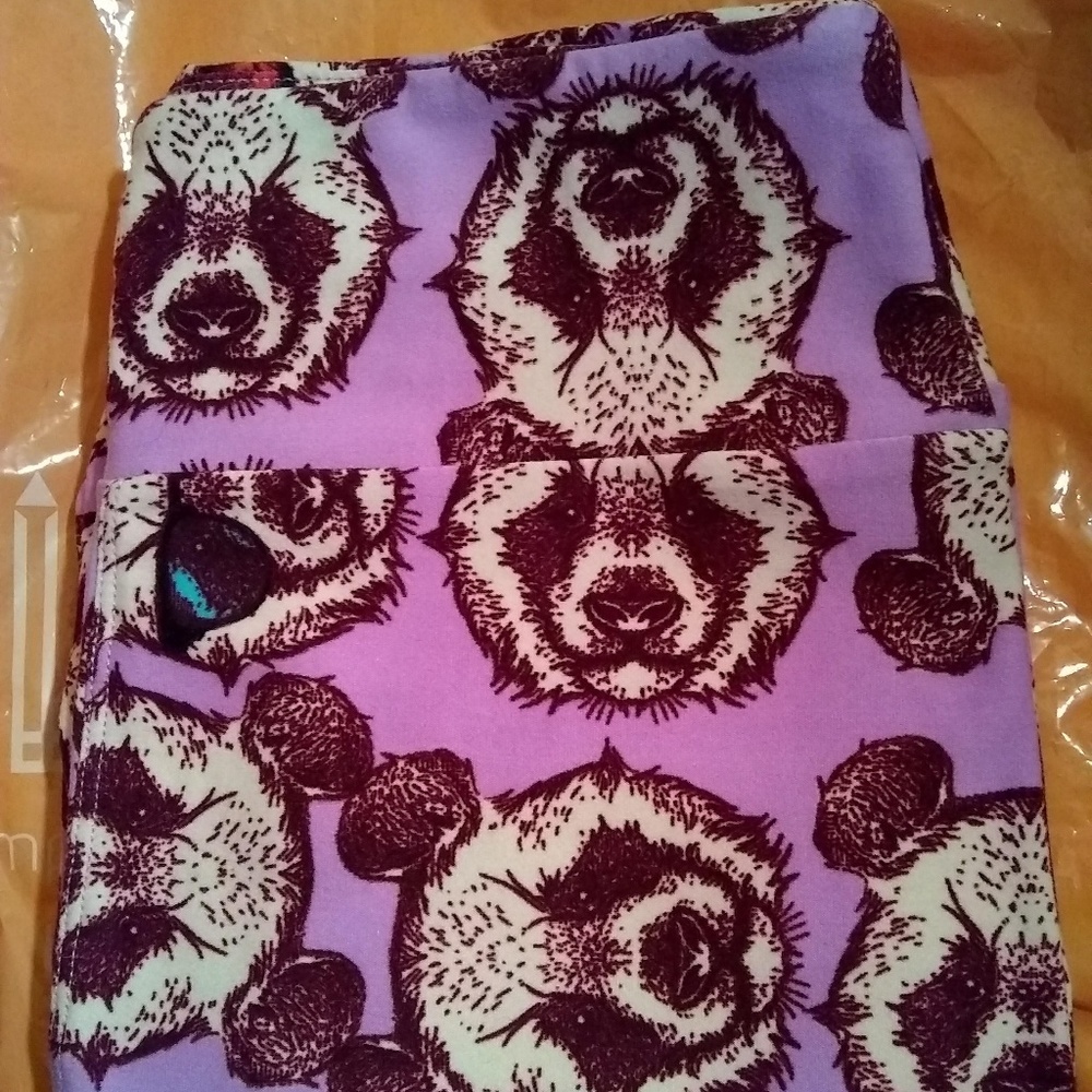 OS (0-12) PANDA Leggings HTF